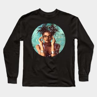 lauryn hill glasses 90s//vintage Long Sleeve T-Shirt